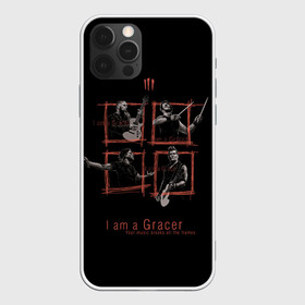 Чехол для iPhone 12 Pro Max с принтом I am a Gracer в Новосибирске, Силикон |  | alternative | metall | music | rock | three days grace | адам гонтье | альтернатива | металл | музыка | рок | три дэйс грэйс