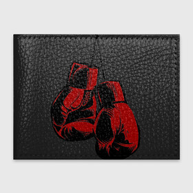 Обложка для студенческого билета с принтом Боксерские перчатки в Новосибирске, натуральная кожа | Размер: 11*8 см; Печать на всей внешней стороне | Тематика изображения на принте: boxing | gloves | боевые искусства | бокс | день бокса | спорт
