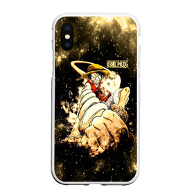 Чехол для iPhone XS Max матовый с принтом Космический удар Луффи One Piece в Новосибирске, Силикон | Область печати: задняя сторона чехла, без боковых панелей | anime | manga | monkey d. luffy | one piece | аниме | большой куш | ван пис | вон пис | капитан | король пиратов | луси | луфи | луффи | луффи но уми | луффи таро | манга | манки д. луффи | мугивара | пират | пятый император