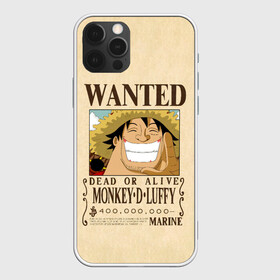 Чехол для iPhone 12 Pro с принтом WANTED Monkey D. Luffy в Новосибирске, силикон | область печати: задняя сторона чехла, без боковых панелей | Тематика изображения на принте: anime | manga | monkey d. luffy | one piece | аниме | большой куш | ван пис | вон пис | гол д. роджер | кайдо | король пиратов | луфи | луффи | манга | манки д. луффи | нами | нико робин | пират | портгас д. эйс | ророноа зоро