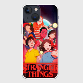 Чехол для iPhone 13 mini с принтом Очень Странные Дела Арт в Новосибирске,  |  | stranger things | stranger things art | stranger things art picture | stranger things сериал | очень странные дела | очень странные дела арт | очень странные дела рисунок | очень странные дела сериал | странные дела