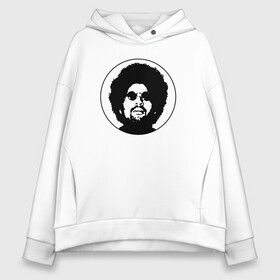 Женское худи Oversize хлопок с принтом GTAO DJ MOODYMANN в Новосибирске, френч-терри — 70% хлопок, 30% полиэстер. Мягкий теплый начес внутри —100% хлопок | боковые карманы, эластичные манжеты и нижняя кромка, капюшон на магнитной кнопке | Тематика изображения на принте: ammunation | auto | cayo | game | grand | gta | gta5 | ifruit | los santos | moodymann | online | perico | rockstar | securoserv | sessanta | theft | wasted | айфруит | гта | гта5 | игра | лос сантос | майкл | онлайн | потрачено | рокстар | тревор | франк