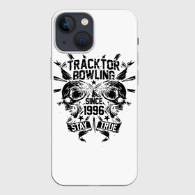 Чехол для iPhone 13 mini с принтом Tracktor Bowling в Новосибирске,  |  | alt.rock | alternative metal | nu metal | tracktor bowling | лу | трактор боулинг | трактора. лусинэ геворкян