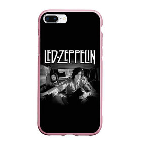 Чехол для iPhone 7Plus/8 Plus матовый с принтом Led Zeppelin в Новосибирске, Силикон | Область печати: задняя сторона чехла, без боковых панелей | british | england | folk | hardcore | hardrock | led zeppelin | metal | music | punk | retro | rock | usa | гранж | джимми пейдж | лед цеппелин | метал | музыка | панк | ретро | роберт плант | рок | сша | фолк