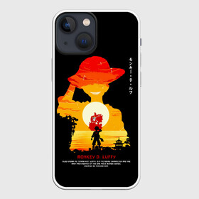 Чехол для iPhone 13 mini с принтом Манки Д. Луффи One Piece в Новосибирске,  |  | anime | manga | monkey d. luffy | one piece | аниме | большой куш | ван пис | вон пис | капитан | король пиратов | луси | луфи | луффи | луффи но уми | луффи таро | манга | манки д. луффи | мугивара | пират | пятый император