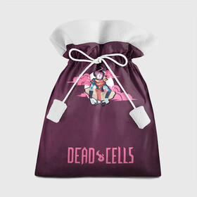 Подарочный 3D мешок с принтом Dead Cells Pink в Новосибирске, 100% полиэстер | Размер: 29*39 см | Тематика изображения на принте: cell | cells | dead | dead cells | game | gamer | games | metroidvania | roguelike | игра | игры