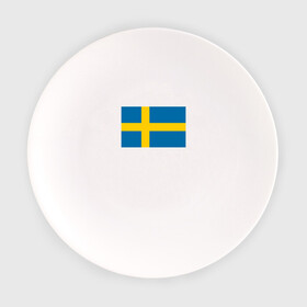Тарелка с принтом Швеция | Флаг Швеции в Новосибирске, фарфор | диаметр - 210 мм
диаметр для нанесения принта - 120 мм | герб | желтый | знак | линии | прямоугольник | символика | синий | флаг | швеции | швеция