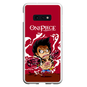 Чехол для Samsung S10E с принтом One Piece. Луффи в ярости в Новосибирске, Силикон | Область печати: задняя сторона чехла, без боковых панелей | anime | manga | monkey d. luffy | one piece | аниме | большой куш | ван пис | вон пис | капитан | король пиратов | луси | луфи | луффи | луффи но уми | луффи таро | манга | манки д. луффи | мугивара | пират | пятый император