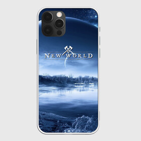 Чехол для iPhone 12 Pro Max с принтом New World в Новосибирске, Силикон |  | fantasy | fantasy game | fantasy mmorpg | mmorpg | new world | new world online | online game | игра | планеты