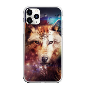 Чехол для iPhone 11 Pro матовый с принтом Грозный Волк в Новосибирске, Силикон |  | волк | грозный волк | дикий зверь | зверь | рисунок | хищник