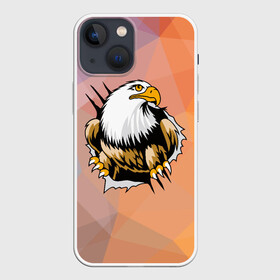 Чехол для iPhone 13 mini с принтом Орел 3D в Новосибирске,  |  | eagle | орел | орленок | орлиный взгляд | птица | птичка | хищная птица