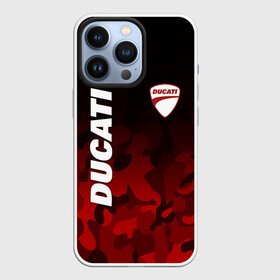 Чехол для iPhone 13 Pro с принтом DUCATI | ДУКАТИ КАМУФЛЯЖ в Новосибирске,  |  | camo | camouflage | ducati | military | moto | motocycle | racing | sport | дукати | камуфляж | милитари | мото | мотоспорт | мотоцикл | рейсинг | спорт