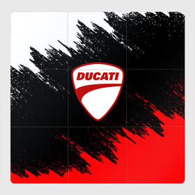 Магнитный плакат 3Х3 с принтом DUCATI | ДУКАТИ БРЫЗГИ в Новосибирске, Полимерный материал с магнитным слоем | 9 деталей размером 9*9 см | ducati | moto | motocycle | racing | sport | дукати | мото | мотоспорт | мотоцикл | рейсинг | спорт