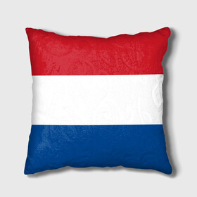 Подушка 3D с принтом Нидерланды (Голландия) Флаг в Новосибирске, наволочка – 100% полиэстер, наполнитель – холлофайбер (легкий наполнитель, не вызывает аллергию). | состоит из подушки и наволочки. Наволочка на молнии, легко снимается для стирки | голандия | голландия | голландия герб | голландия флаг | недерланды | недирланды | нидерланды | нидерланды герб | нидерланды флаг | нидирланды | флаг | флаг голландии | флаг нидерландов