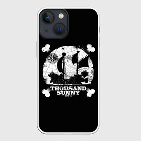 Чехол для iPhone 13 mini с принтом One Piece team в Новосибирске,  |  | anime | one piece | аниме | анимэ | большой куш | ван пис | пират | пираты | пираты соломенной шляпы | эйтиро одо