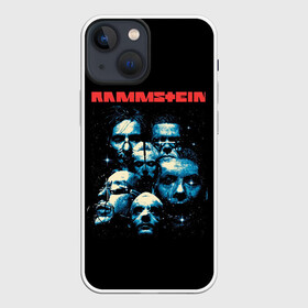 Чехол для iPhone 13 mini с принтом Rammstine band в Новосибирске,  |  | alternative | metall | music | rammstein | rock | альтернатива | кристиан лоренц | кристоф шнайдер | металл | музыка | оливер ридель | пауль ландерс | раммштайн | рамштайн | рамштэйн | рихард круспе | рок