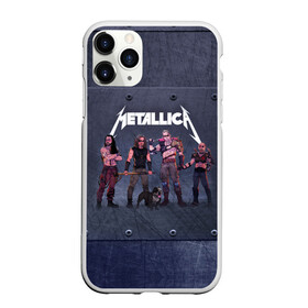 Чехол для iPhone 11 Pro матовый с принтом METALLICA | ГРУППА МЕТАЛЛИКА (Z) в Новосибирске, Силикон |  | kurt kobein | metallica | rock | курт кобейн | металика | металлика | рок | супер звезда