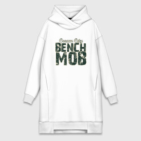 Платье-худи хлопок с принтом Milwaukee Bench Mob в Новосибирске,  |  | basketball | bucks | giannis | milwaukee | mvp | nba | ntetokounmpo | sport | streetball | адетокумбо | бакс | баскетбол | игра | милуоки | мяч | нба | олень | спорт | стритбол | тренер | чемпион | янис