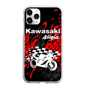Чехол для iPhone 11 Pro матовый с принтом KAWASAKI NINJA / КАВАСАКИ в Новосибирске, Силикон |  | Тематика изображения на принте: kawasaki | motorcycle | motosport | ninja | racing | speed | sport | байк | гонки | двигатель | кавасаки | мото | мотокросс | мотоспорт | мототриал | мотоцикл | нинзя. | скорость | спорт