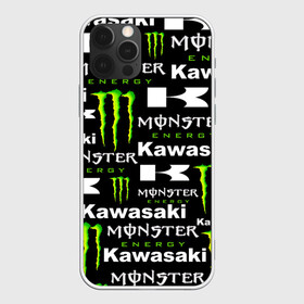 Чехол для iPhone 12 Pro Max с принтом KAWASAKI X MONSTER ENERGY в Новосибирске, Силикон |  | Тематика изображения на принте: kawasaki | monster energy | motorcycle | motosport | racing | speed | sport | байк | гонки | двигатель | кавасаки | монстер энерджи. | мото | мотокросс | мотоспорт | мототриал | мотоцикл | скорость | спорт