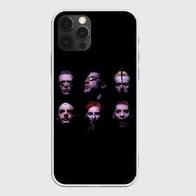 Чехол для iPhone 12 Pro с принтом Rammstein horror в Новосибирске, силикон | область печати: задняя сторона чехла, без боковых панелей | alternative | metall | music | rammstein | rock | альтернатива | кристиан лоренц | кристоф шнайдер | металл | музыка | оливер ридель | пауль ландерс | раммштайн | рамштайн | рамштэйн | рихард круспе | рок