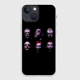 Чехол для iPhone 13 mini с принтом Rammstein horror в Новосибирске,  |  | alternative | metall | music | rammstein | rock | альтернатива | кристиан лоренц | кристоф шнайдер | металл | музыка | оливер ридель | пауль ландерс | раммштайн | рамштайн | рамштэйн | рихард круспе | рок