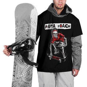 Накидка на куртку 3D с принтом Skater boy в Новосибирске, 100% полиэстер |  | Тематика изображения на принте: alternative | metall | music | papa roach | rock | альтернатива | металл | музыка | папа роач | папа роуч | папа таракан | рок
