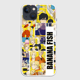 Чехол для iPhone 13 с принтом Banana Fish в Новосибирске,  |  | Тематика изображения на принте: anime | banana fish | аниме | банана фиш | банановая рыба | комиксы | манга | приключения | эйдзи окумура | эш линкс