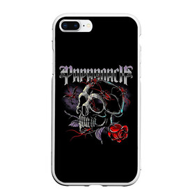 Чехол для iPhone 7Plus/8 Plus матовый с принтом Papa Roach Rose в Новосибирске, Силикон | Область печати: задняя сторона чехла, без боковых панелей | alternative | metall | music | papa roach | rock | альтернатива | металл | музыка | папа роач | папа роуч | папа таракан | рок