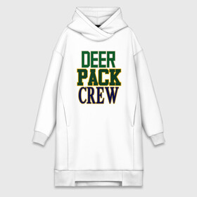 Платье-худи хлопок с принтом Deer Pack Crew в Новосибирске,  |  | antetokounmpo | basketball | bucks | giannis | milwaukee | mvp | nba | sport | streetball | адетокумбо | бакс | баскетбол | игра | милуоки | мяч | нба | олень | спорт | стритбол | тренер | чемпион | янис