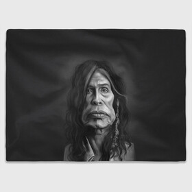 Плед 3D с принтом Steven Tyler | AEROSMITH (Z) в Новосибирске, 100% полиэстер | закругленные углы, все края обработаны. Ткань не мнется и не растягивается | aerosmith | rock | steven tyler | айросмит | блюз рок | брэд уитфорд | глэм метал | глэм рок | джо перри | джоуи крамер | музыка | рок | рок н ролл | стивен тайлер | том хэмилтон | хард рок