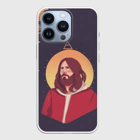 Чехол для iPhone 13 Pro с принтом Jared Leto | 30 SECONDS TO MARS (Z) в Новосибирске,  |  | 30 seconds to mars | 30 секунд | 30 секунд до марса | jared joseph leto | jared leto | rock | джаред лето | музыка | песни | рок