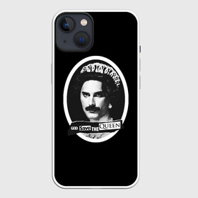 Чехол для iPhone 13 с принтом God save  the Queen в Новосибирске,  |  | alternative | metall | music | queen | qween | rock | альтернатива | квин | куин | металл | музыка | рок | фредди меркьюри