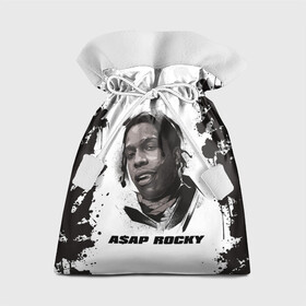 Подарочный 3D мешок с принтом АСАП | ASAP ROCKY (Z) в Новосибирске, 100% полиэстер | Размер: 29*39 см | america | asap | asap rocky | black rap | music | rap | raper | testing | usa | америка | асап | асап роки | зарубежная музыка | музыка | музыкант | реп | репер | сша | тестин | черный реп