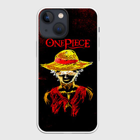 Чехол для iPhone 13 mini с принтом One Piece. Большой куш Луффи в Новосибирске,  |  | anime | manga | monkey d. luffy | one piece | аниме | большой куш | ван пис | вон пис | капитан | король пиратов | луси | луфи | луффи | луффи но уми | луффи таро | манга | манки д. луффи | мугивара | пират | пятый император