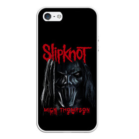 Чехол для iPhone 5/5S матовый с принтом MICK THOMPSON | SLIPKNOT | СЛИПКНОТ (Z) в Новосибирске, Силикон | Область печати: задняя сторона чехла, без боковых панелей | mick thompson | rock | slipknot | кейси джонс | мик томпсон | петля | рок | скользящий узел | слипкнот | тяжелый рок | удавка