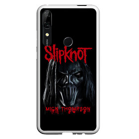 Чехол для Honor P Smart Z с принтом MICK THOMPSON | SLIPKNOT | СЛИПКНОТ (Z) в Новосибирске, Силикон | Область печати: задняя сторона чехла, без боковых панелей | mick thompson | rock | slipknot | кейси джонс | мик томпсон | петля | рок | скользящий узел | слипкнот | тяжелый рок | удавка