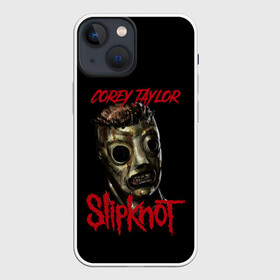 Чехол для iPhone 13 mini с принтом COREY TAYLOR | SLIPKNOT | СЛИПКНОТ (Z) в Новосибирске,  |  | corey taylor | rock | slipknot | коре | коре тейлор | петля | рок | скользящий узел | слипкнот | тейлор | тяжелый рок | удавка