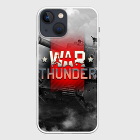 Чехол для iPhone 13 mini с принтом WAR THUNDER   ВАР ТАНДЕР в Новосибирске,  |  | game | war thunder | warthunder | world of tanks | wot | вар тандер | война | вот | игры | корабли | мир танков. | онлайн игра | самолеты | танки