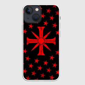 Чехол для iPhone 13 mini с принтом FAR CRY 5 SINNER СЕКТА в Новосибирске,  |  | far cry | sinner | ubisoft | врата эдема | грешник | иосиф сид | монтана | секта | сектанты | символ | фар край | юбисофт