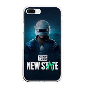 Чехол для iPhone 7Plus/8 Plus матовый с принтом Новый Штат Pubg в Новосибирске, Силикон | Область печати: задняя сторона чехла, без боковых панелей | battle royale | game | games | playerunknowns battlegrounds | pubg | батл роял | баттлграунд анноун | игра | игры | паб джи | пабжи