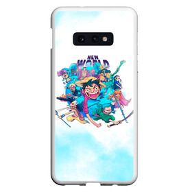 Чехол для Samsung S10E с принтом Новый Мир | One Piece. Большой куш в Новосибирске, Силикон | Область печати: задняя сторона чехла, без боковых панелей | anime | manga | monkey d. luffy | one piece | аниме | большой куш | ван пис | вон пис | гол д. роджер | кайдо | король пиратов | луфи | луффи | манга | манки д. луффи | нами | нико робин | пират | портгас д. эйс | ророноа зоро