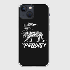 Чехол для iPhone 13 mini с принтом Tiger Prodigy в Новосибирске,  |  | Тематика изображения на принте: alternative | dj | electo | music | prodigy | альтернатива | музыка | продиджи | продижи | электроника