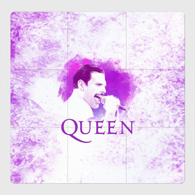 Магнитный плакат 3Х3 с принтом Freddie Mercury | Queen (Z) в Новосибирске, Полимерный материал с магнитным слоем | 9 деталей размером 9*9 см | freddie mercury | music | queen | брайан мэй | глэм рок | джон дикон | квин | королева | музыка | поп рок | роджер тейлор | фредди меркьюри | хард рок