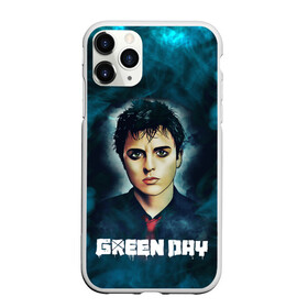 Чехол для iPhone 11 Pro Max матовый с принтом Billie | GreenDay | ГринДай (Z) в Новосибирске, Силикон |  | billie joe armstrong | greenday | rock | альтернативный | билли джо армстронг | гриндей | зеленый день | майк дёрнт | музыка | панк рок | поп панк | рок | тре кул