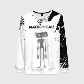 Женский свитшот 3D с принтом Radiohead | Радиохед (Z) в Новосибирске, 100% полиэстер с мягким внутренним слоем | круглый вырез горловины, мягкая резинка на манжетах и поясе, свободная посадка по фигуре | radiohead | thomas edward yorke | альтернативный рок | арт рок | джонни гринвуд | инди рок | колин гринвуд | том йорк | фил селуэй | эд о’брайен | экспериментальный рок | электронная музыка