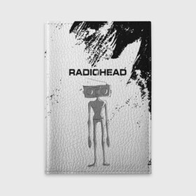 Обложка для автодокументов с принтом Radiohead | Радиохед (Z) в Новосибирске, натуральная кожа |  размер 19,9*13 см; внутри 4 больших “конверта” для документов и один маленький отдел — туда идеально встанут права | radiohead | thomas edward yorke | альтернативный рок | арт рок | джонни гринвуд | инди рок | колин гринвуд | том йорк | фил селуэй | эд о’брайен | экспериментальный рок | электронная музыка