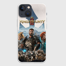 Чехол для iPhone 13 mini с принтом Kings Bounty 2 трио в Новосибирске,  |  | games | kings bounty 2 | knight | magic | pc | playstation | rpg | sword | xbox | игры | иксбокс | королевская награда | магия | меч | пк | плейстешен | рпг | рыцарь