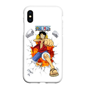 Чехол для iPhone XS Max матовый с принтом Луффи One Piece. Большой куш в Новосибирске, Силикон | Область печати: задняя сторона чехла, без боковых панелей | anime | manga | monkey d. luffy | one piece | аниме | большой куш | ван пис | вон пис | капитан | король пиратов | луси | луфи | луффи | луффи но уми | луффи таро | манга | манки д. луффи | мугивара | пират | пятый император