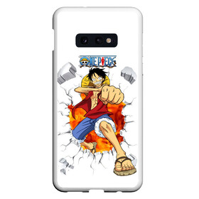 Чехол для Samsung S10E с принтом Луффи One Piece. Большой куш в Новосибирске, Силикон | Область печати: задняя сторона чехла, без боковых панелей | anime | manga | monkey d. luffy | one piece | аниме | большой куш | ван пис | вон пис | капитан | король пиратов | луси | луфи | луффи | луффи но уми | луффи таро | манга | манки д. луффи | мугивара | пират | пятый император